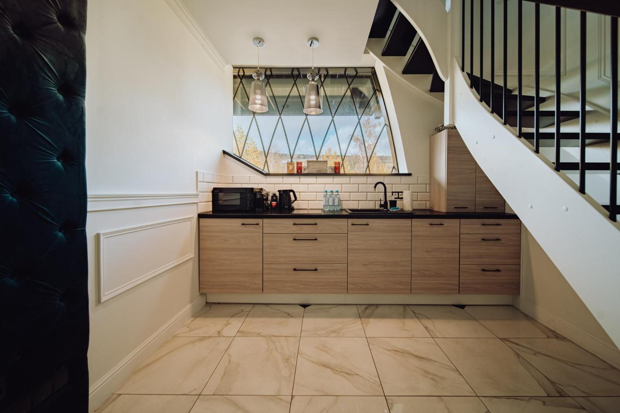 Norweska Dolina Family&Pet-Friendly Resort Szklarska Poreba Ngoại thất bức ảnh A kitchen in a typical apartment
